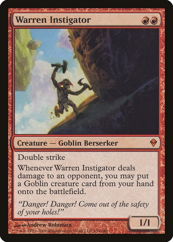 Warren Instigator (154) (Zendikar)