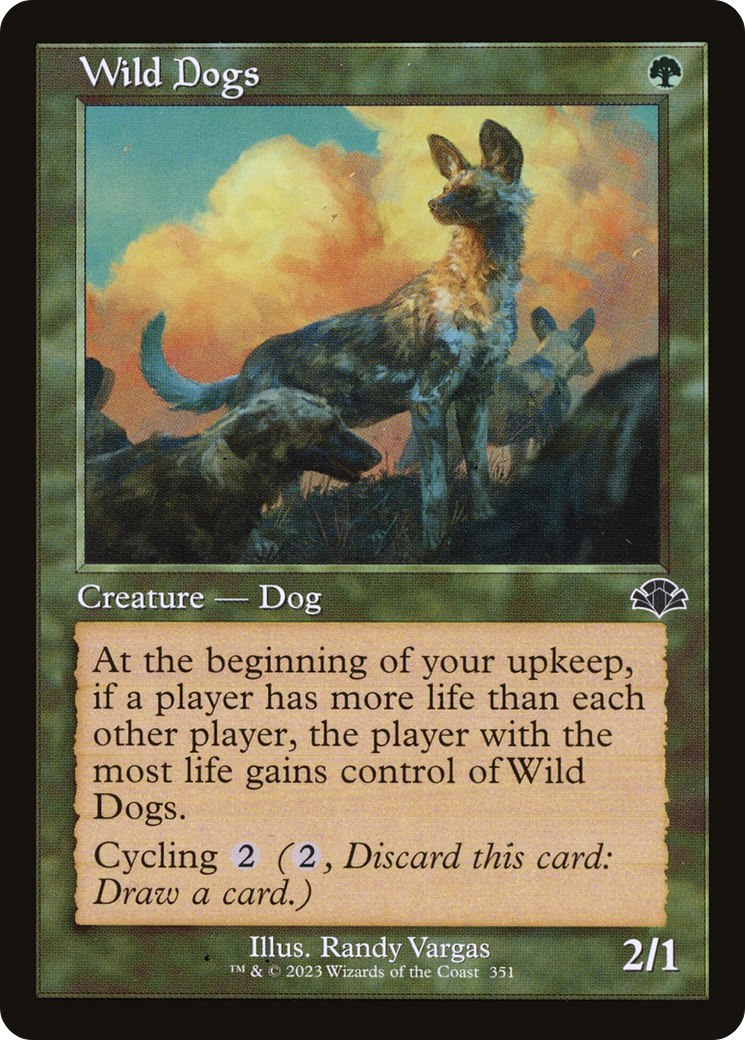 Wild Dogs (DMR-351) - Dominaria Remastered