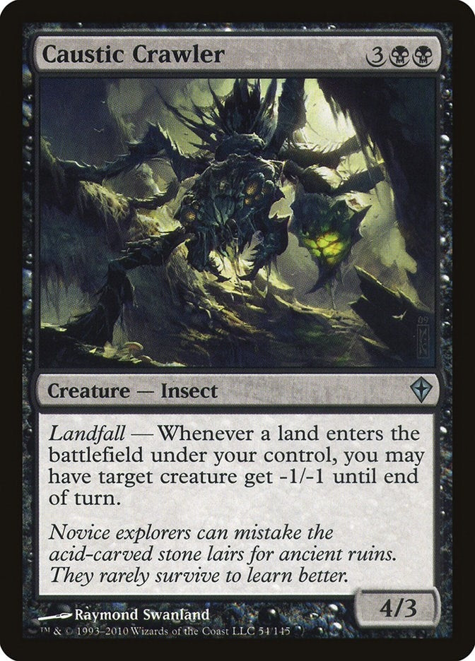 Caustic Crawler (54) (Worldwake)