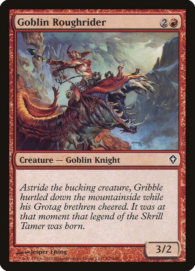 Goblin Roughrider (82) (Worldwake)