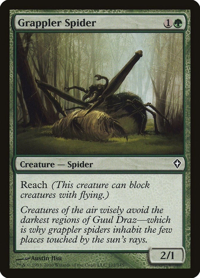 Grappler Spider (102) (Worldwake)