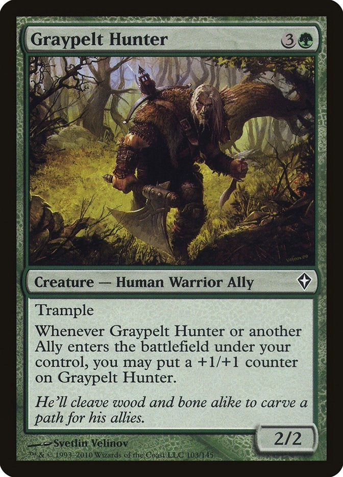Graypelt Hunter (103) (Worldwake)