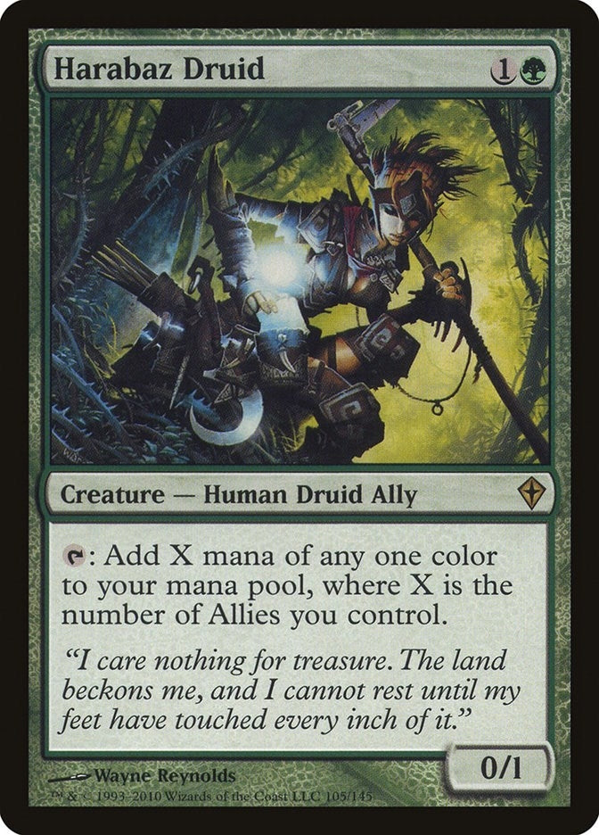 Harabaz Druid (105) (Worldwake)