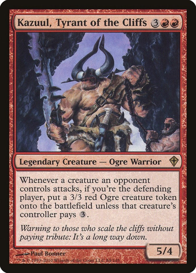 Kazuul, Tyrant of the Cliffs (84) (Worldwake)