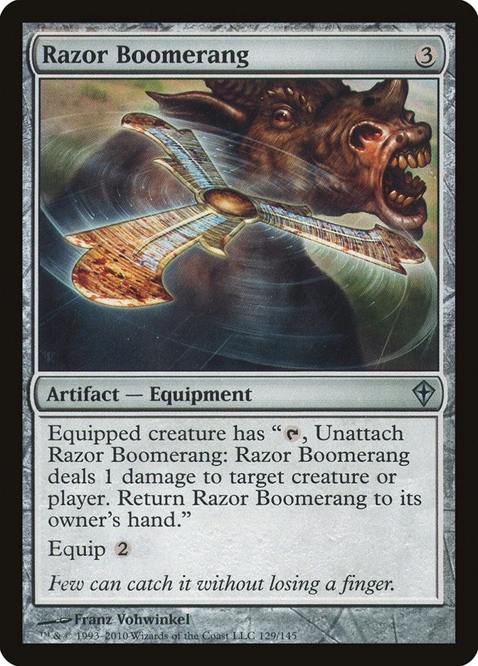 Razor Boomerang (129) (Worldwake)