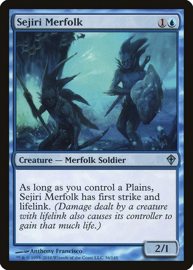 Sejiri Merfolk (36) (Worldwake)