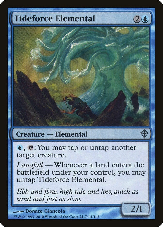 Tideforce Elemental (41) (Worldwake)