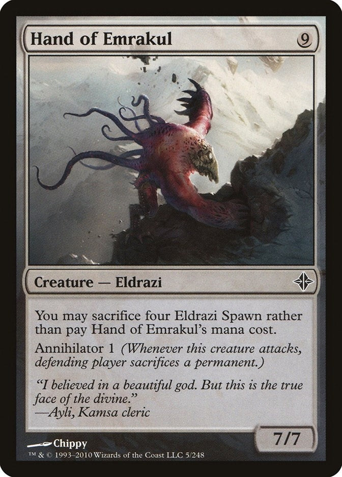 Hand of Emrakul (5) (Rise of the Eldrazi)