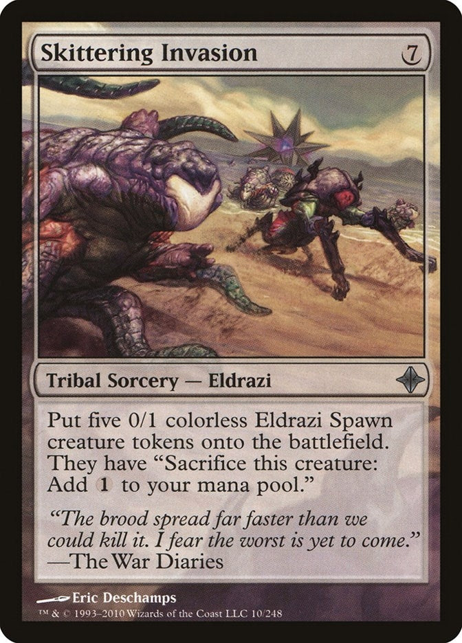 Skittering Invasion (10) (Rise of the Eldrazi)