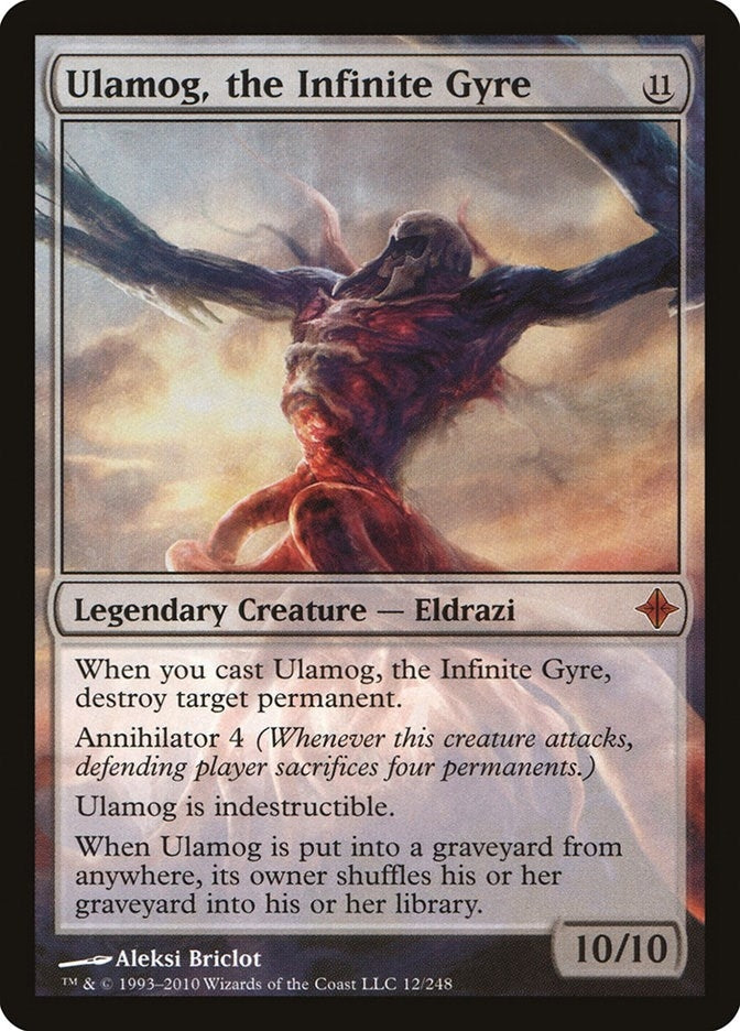 Ulamog, the Infinite Gyre (12) (Rise of the Eldrazi)