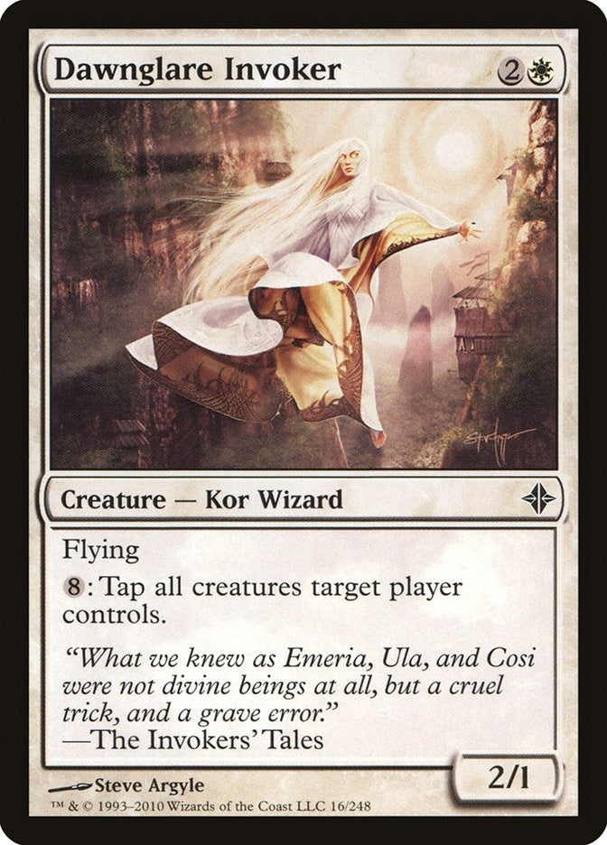 Dawnglare Invoker (16) (Rise of the Eldrazi)