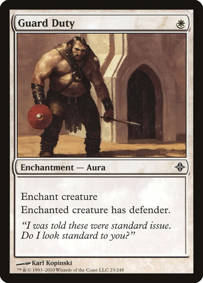 Guard Duty (23) (Rise of the Eldrazi)