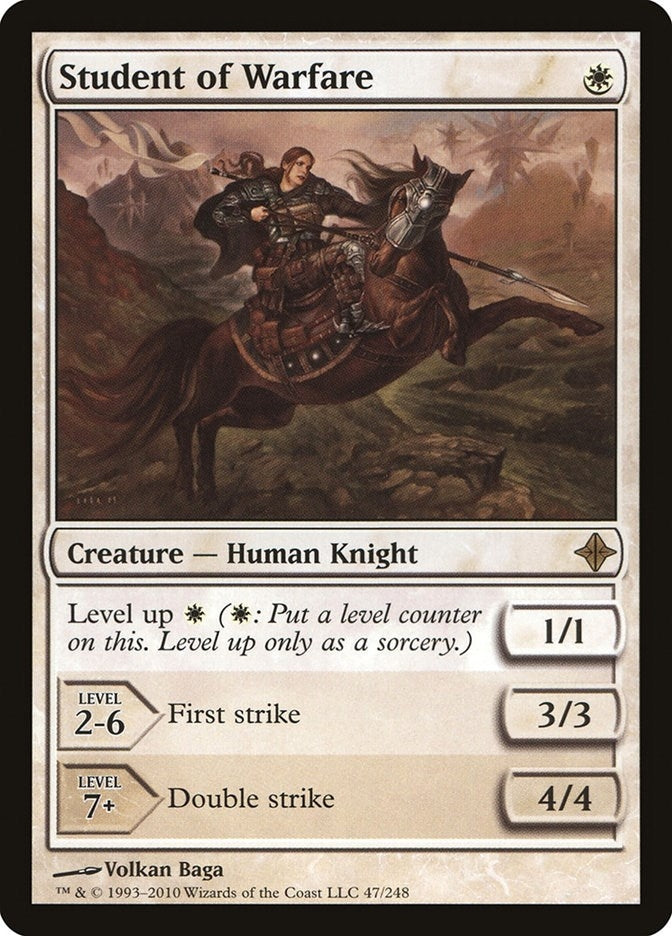 Student of Warfare (47) (Rise of the Eldrazi)