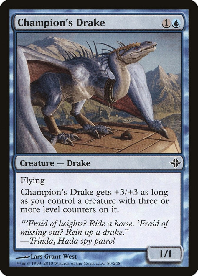 Champion's Drake (56) (Rise of the Eldrazi)