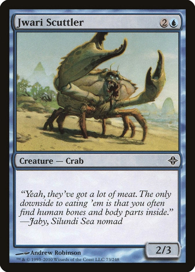 Jwari Scuttler (73) (Rise of the Eldrazi)