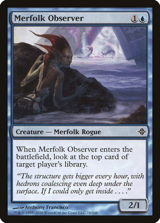 Merfolk Observer (76) (Rise of the Eldrazi)