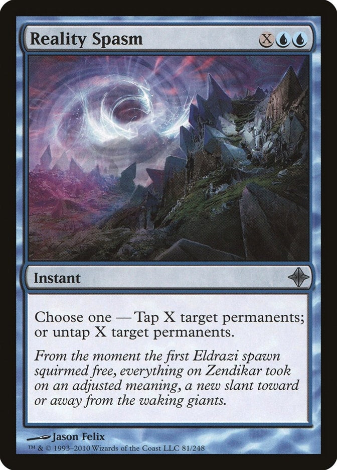 Reality Spasm (81) (Rise of the Eldrazi)