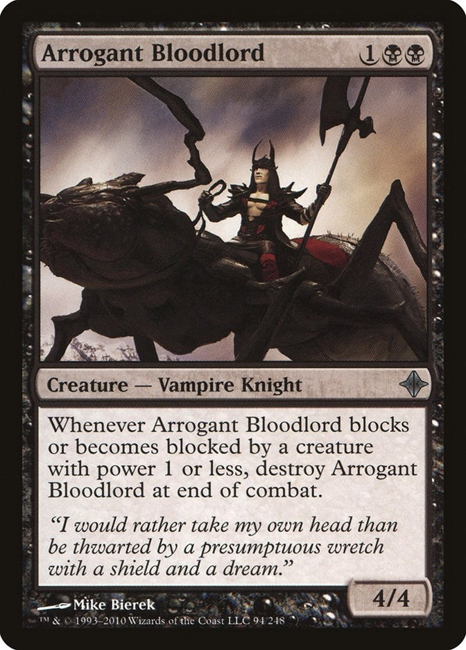 Arrogant Bloodlord (94) (Rise of the Eldrazi)