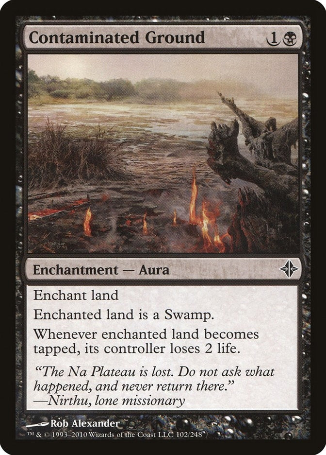 Contaminated Ground (102) (Rise of the Eldrazi)