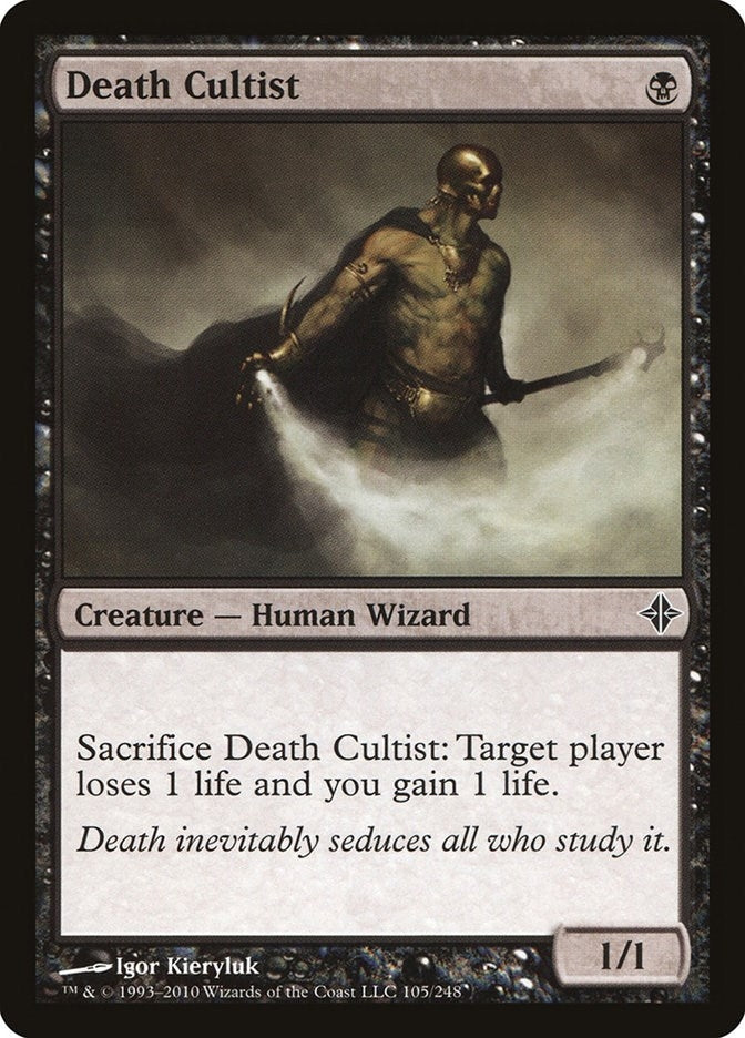 Death Cultist (105) (Rise of the Eldrazi)