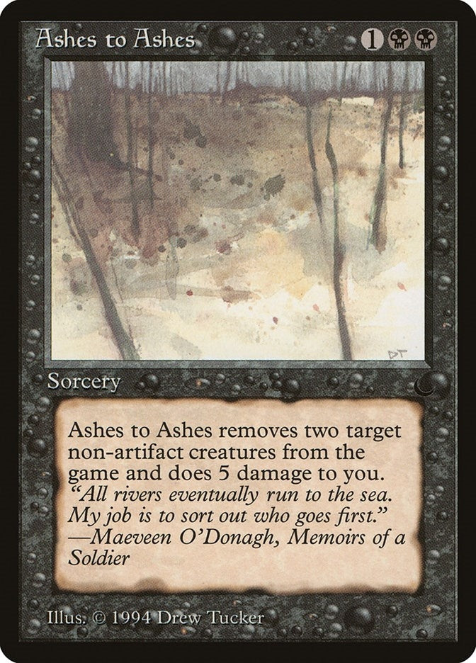 Ashes to Ashes (The Dark)