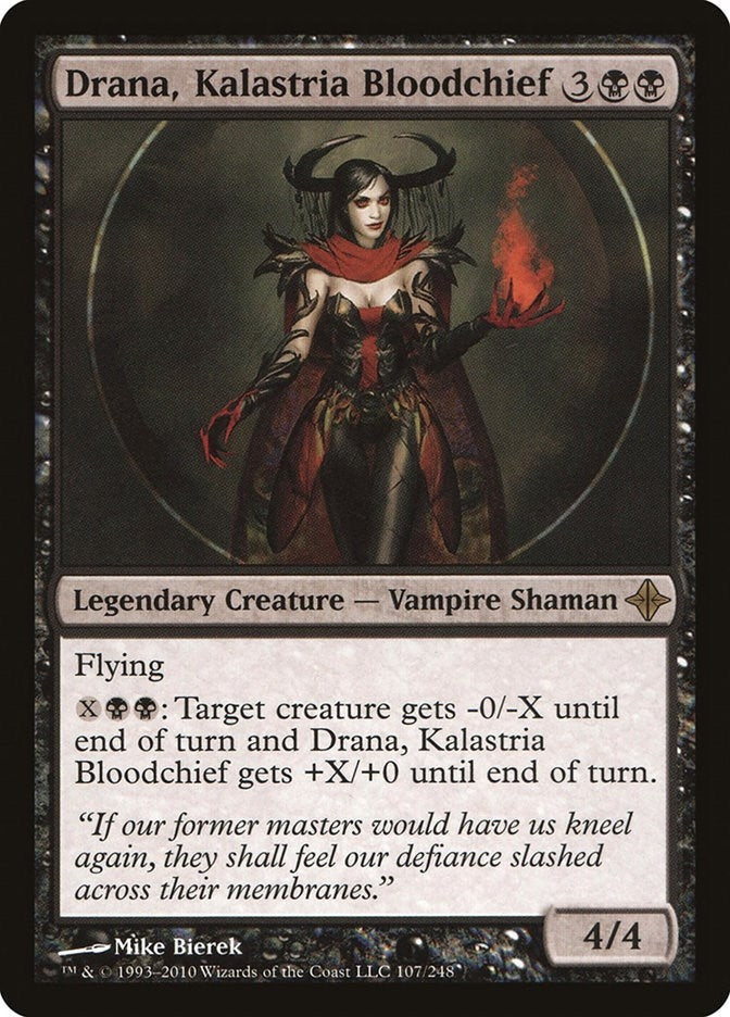Drana, Kalastria Bloodchief (107) (Rise of the Eldrazi)