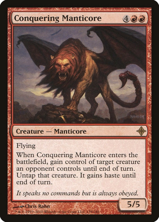 Conquering Manticore (139) (Rise of the Eldrazi)