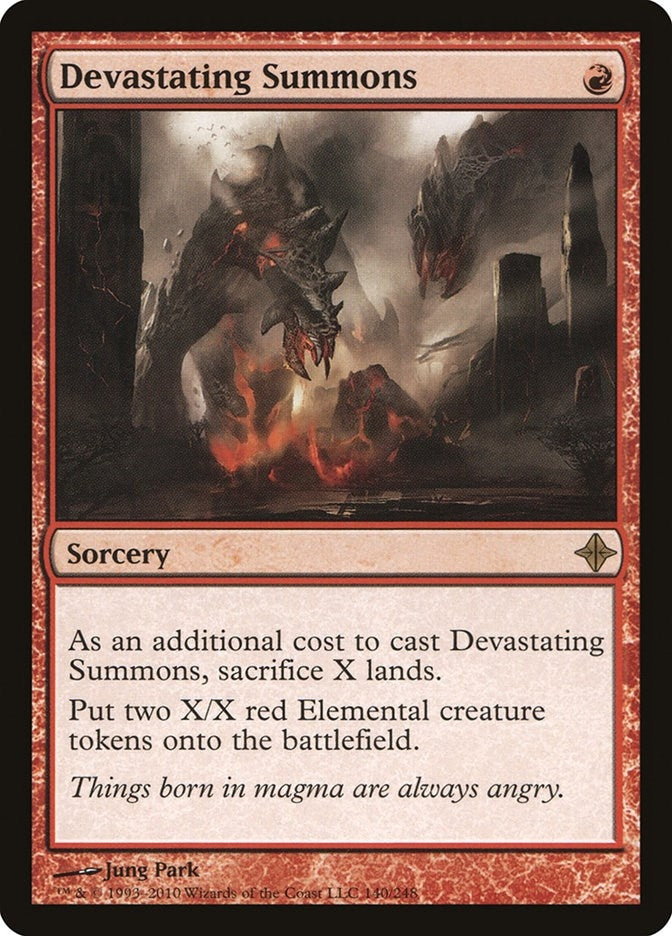 Devastating Summons (140) (Rise of the Eldrazi)