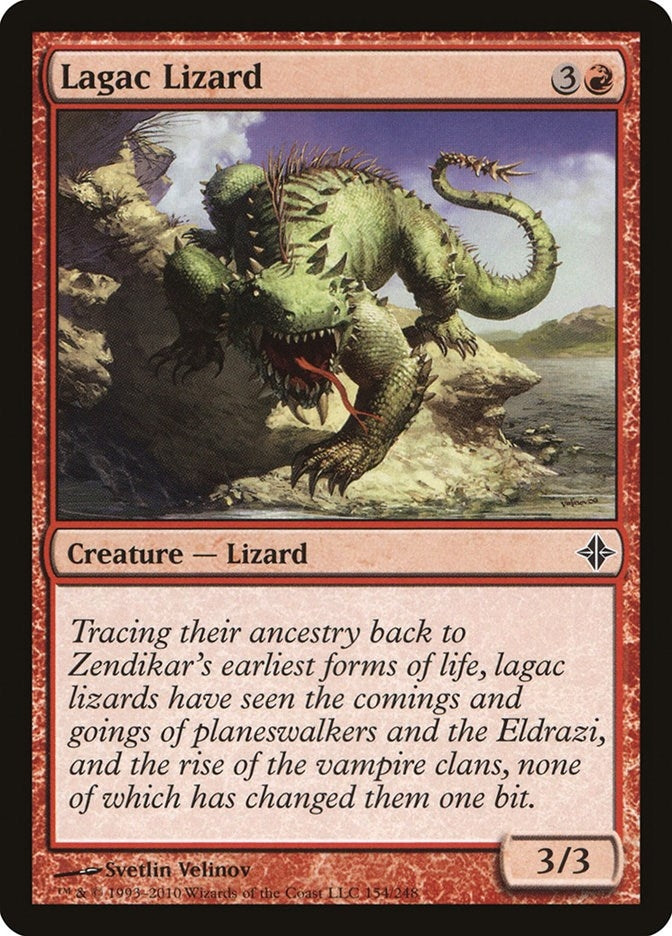 Lagac Lizard (154) (Rise of the Eldrazi)