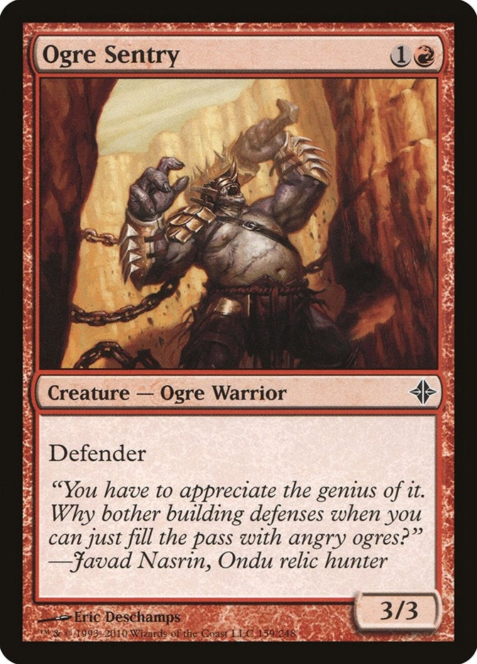 Ogre Sentry (159) (Rise of the Eldrazi)