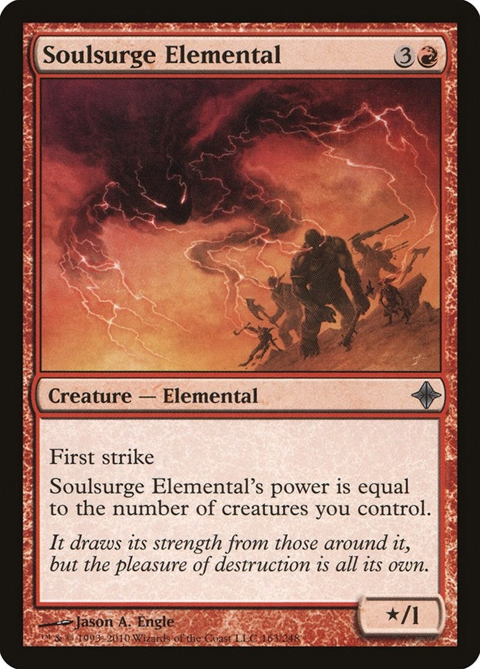 Soulsurge Elemental (163) (Rise of the Eldrazi)