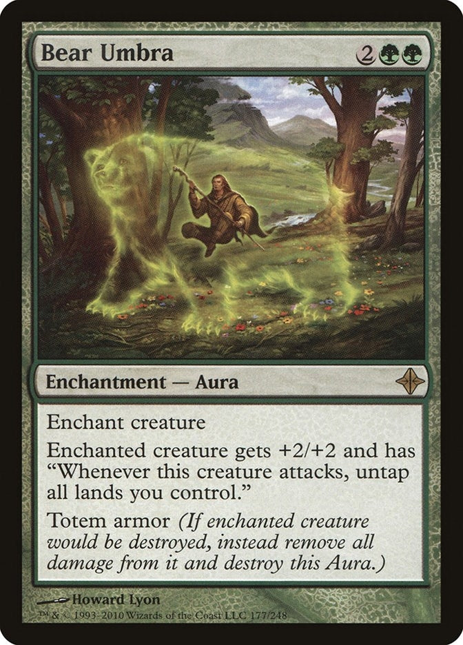 Bear Umbra (177) (Rise of the Eldrazi)