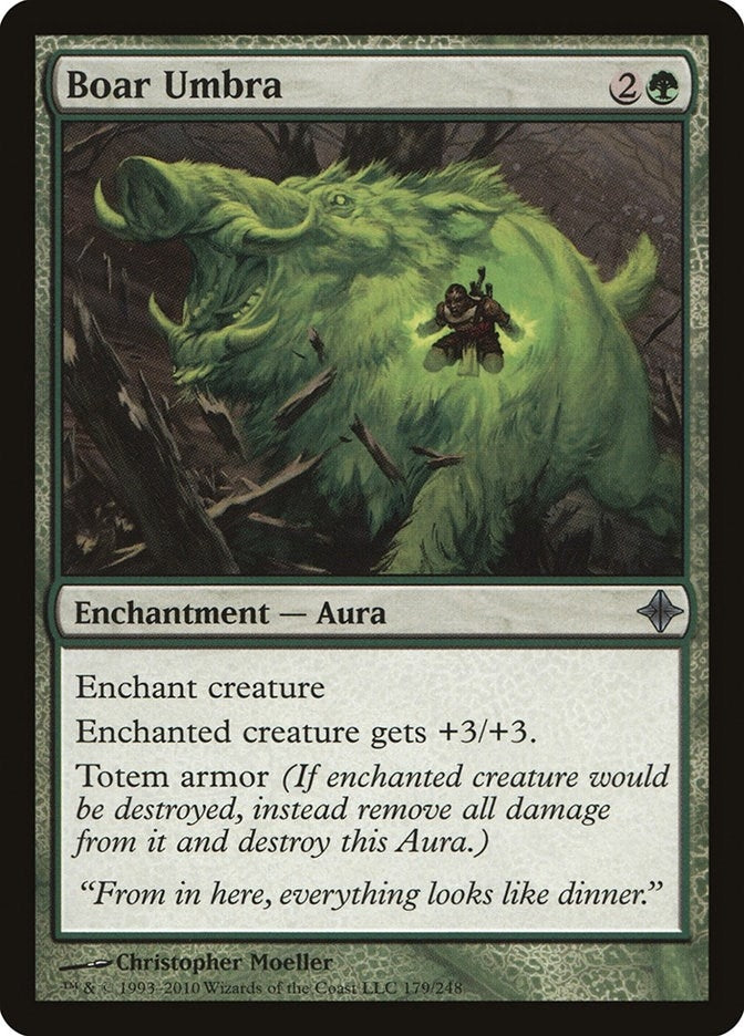 Boar Umbra (179) (Rise of the Eldrazi)