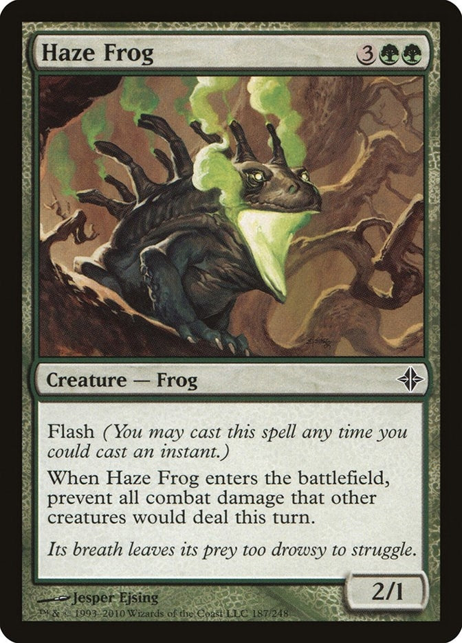 Haze Frog (187) (Rise of the Eldrazi)