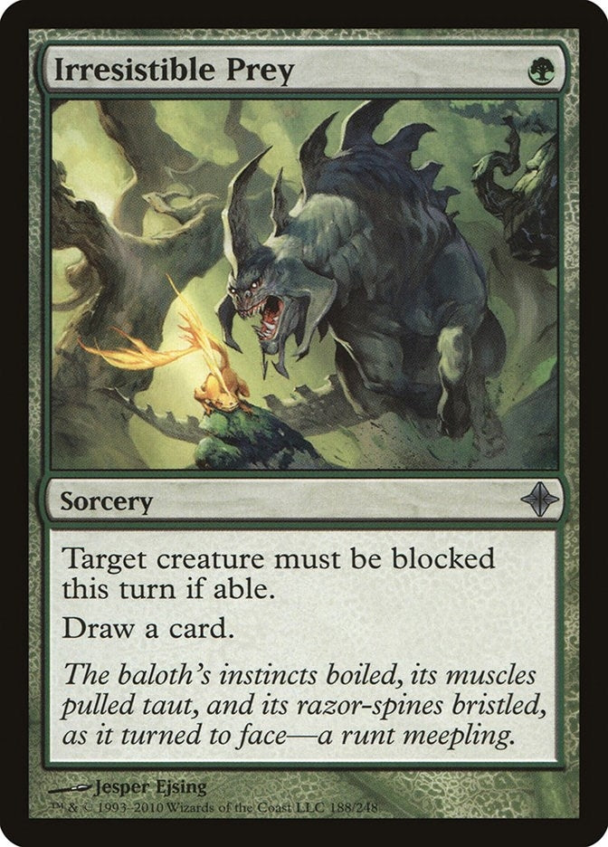 Irresistible Prey (188) (Rise of the Eldrazi)