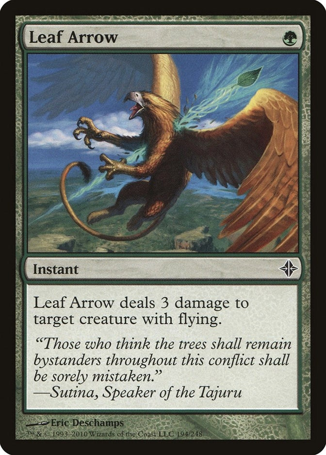 Leaf Arrow (194) (Rise of the Eldrazi)