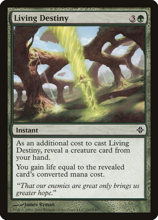 Living Destiny (195) (Rise of the Eldrazi)