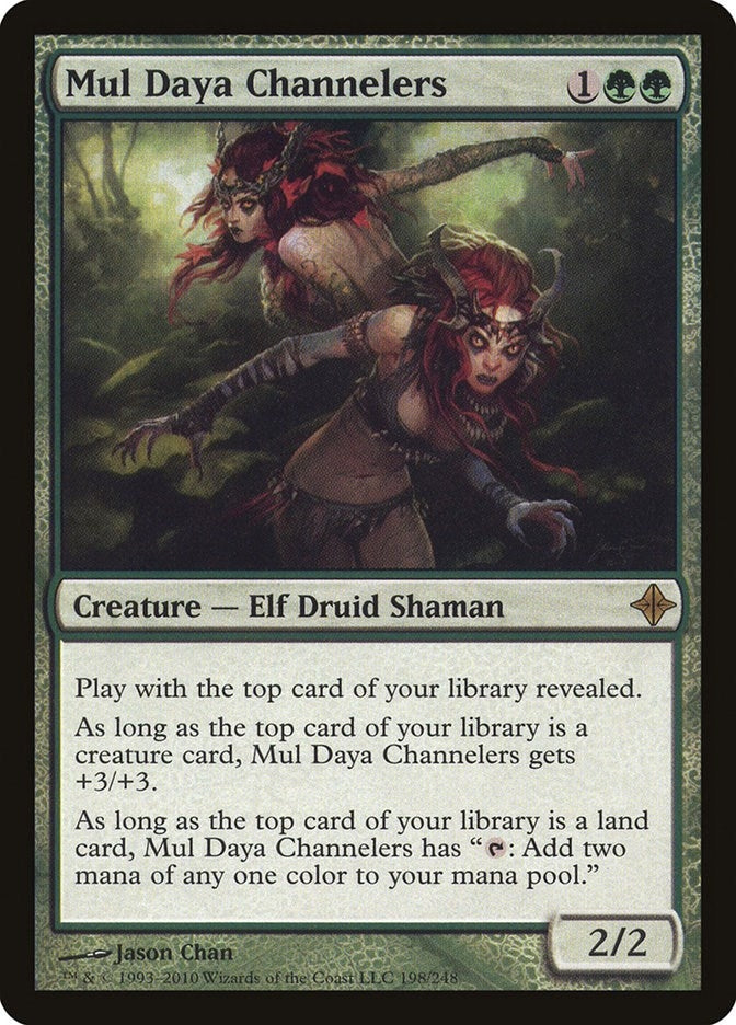 Mul Daya Channelers (198) (Rise of the Eldrazi)