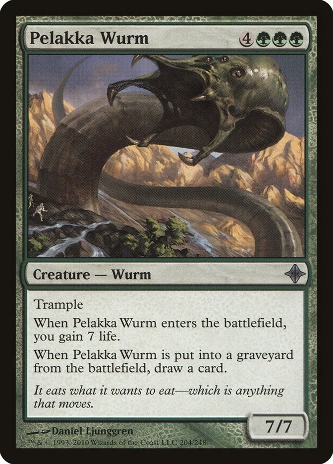 Pelakka Wurm (204) (Rise of the Eldrazi)
