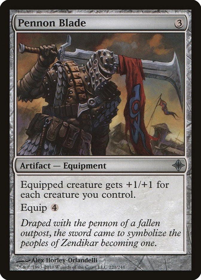 Pennon Blade (221) (Rise of the Eldrazi)