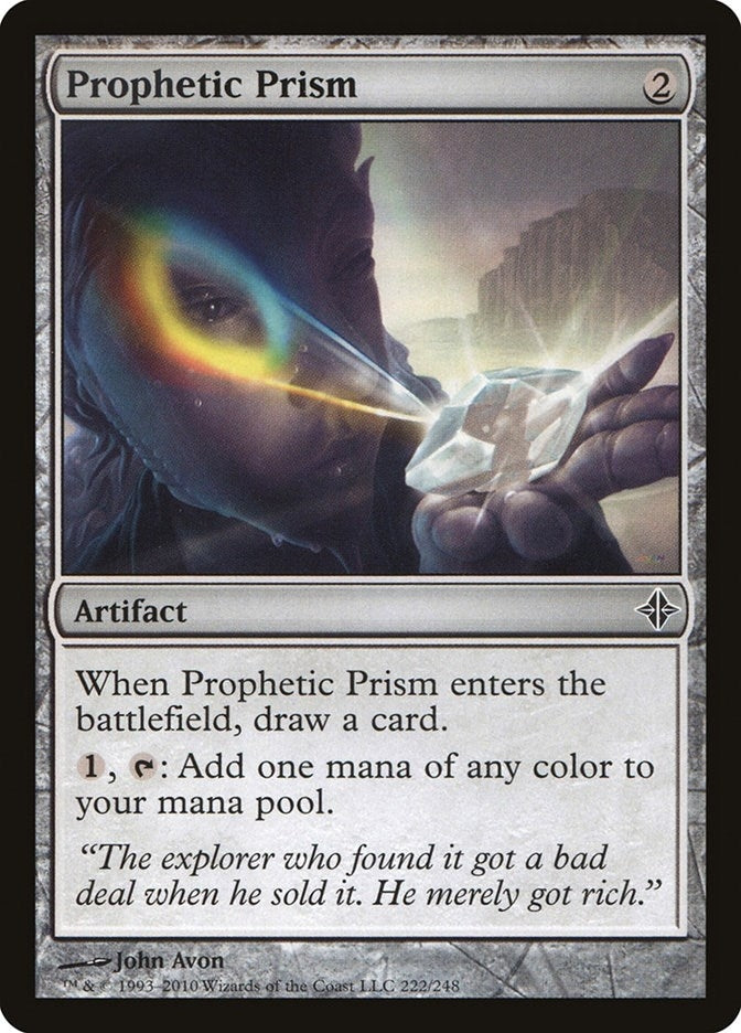 Prophetic Prism (222) (Rise of the Eldrazi)