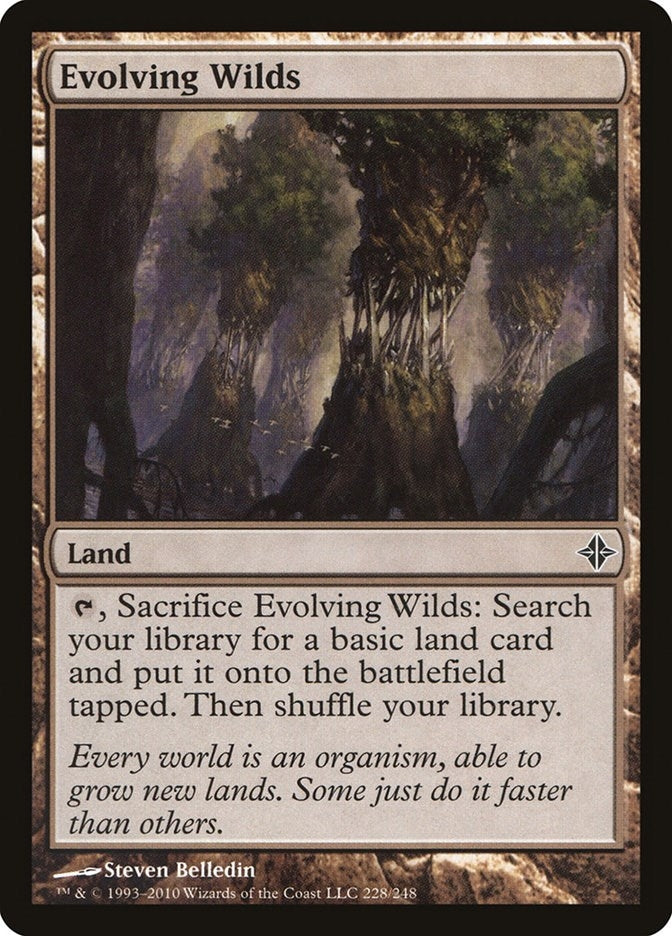 Evolving Wilds (228) (Rise of the Eldrazi)