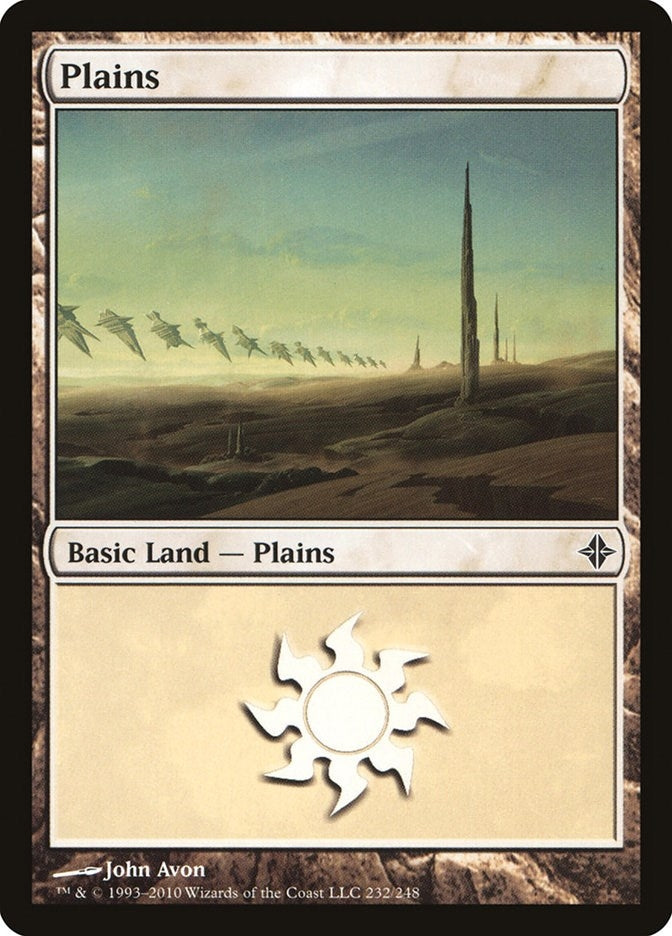 Plains (232) (232) (Rise of the Eldrazi)