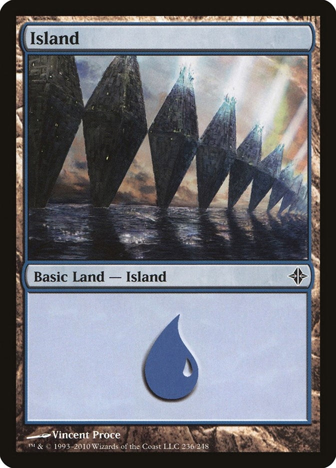 Island (236) (236) (Rise of the Eldrazi)