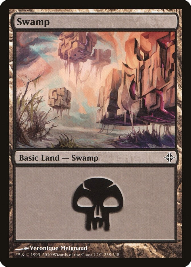 Swamp (238) (238) (Rise of the Eldrazi)