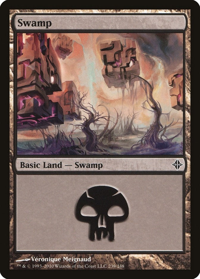 Swamp (239) (239) (Rise of the Eldrazi)
