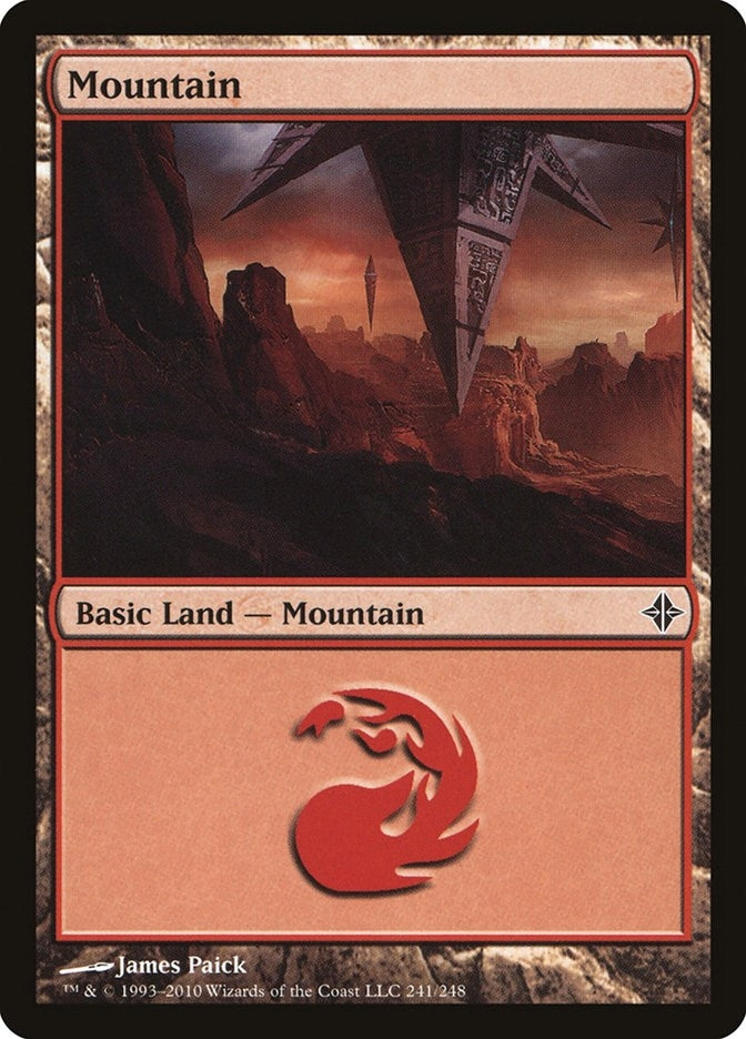 Mountain (241) (241) (Rise of the Eldrazi)