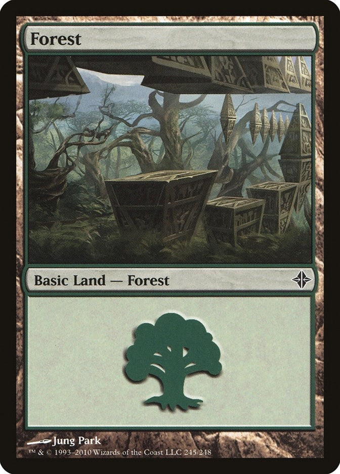Forest (245) (245) (Rise of the Eldrazi)