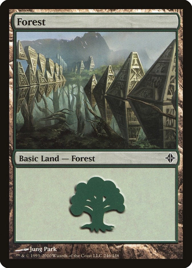 Forest (246) (246) (Rise of the Eldrazi)