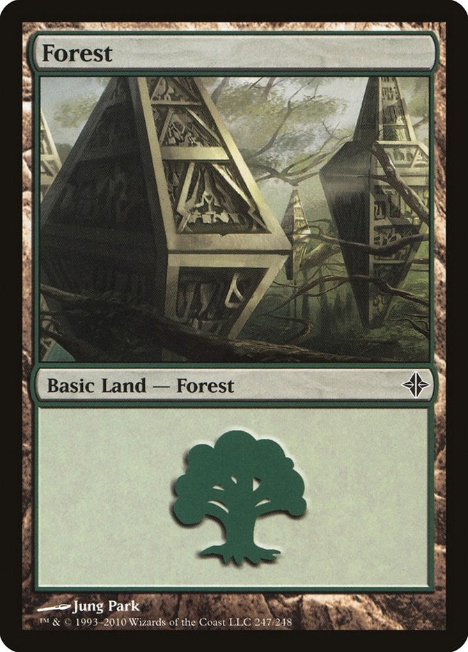 Forest (247) (247) (Rise of the Eldrazi)